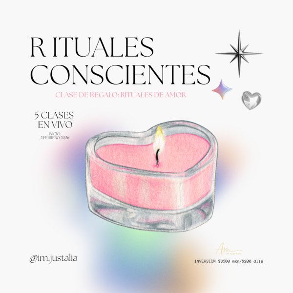 Post de Instagram sobre moda degradado brillante Rituales Conscientes
